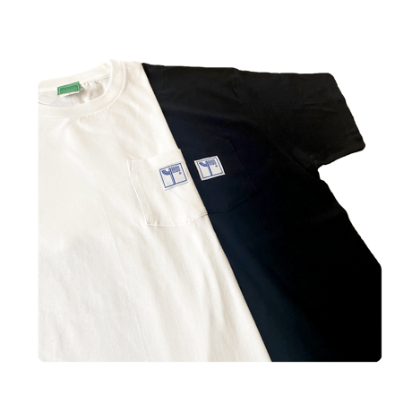 ［  YARDO ㍎ ］CREW pocket T-shirt   (2枚入パック）
