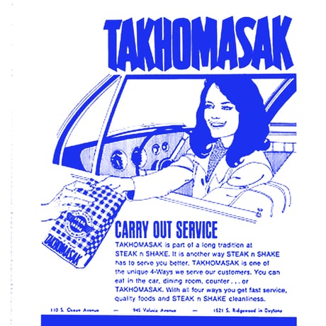[ YARDO ㍎ ]  TAKHOMASEC L/S Tee  -テコマセック-