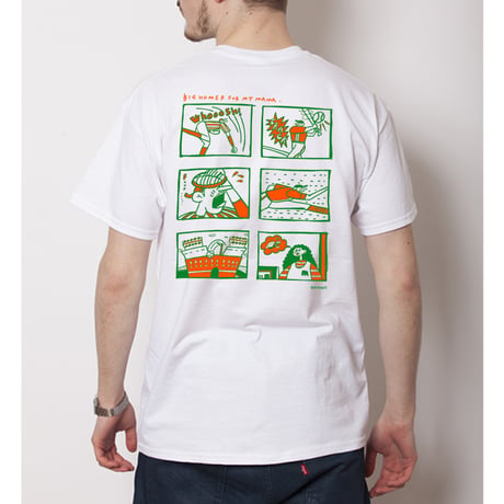 BIG HOMER TEE -YELLOW-