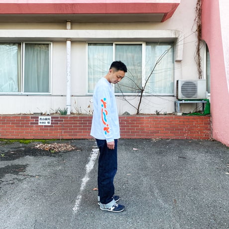 "BOUNCE" L/S T-SHIRT (SUMI)