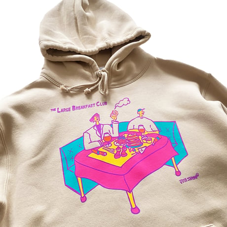 [ YARDO ㍎ ] The Large Breakfast Club Hoodie