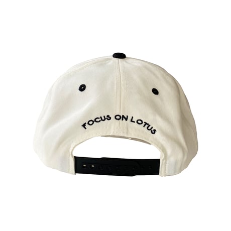 [ YARDO ㍎ ] LOTUS "PROTO" logo CAP   -蓮プロトロゴ-　(white)