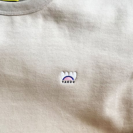 [ YARDO ㍎ ]   LOTUS sweatshirt　-一輪咲きトレーナー-