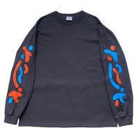 "BOUNCE" L/S T-SHIRT (SUMI)
