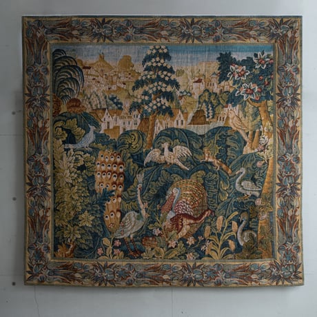 Bestiaire ‥ベスティエール／動物寓意集．180×170cm（オービュッソン・スタイル）