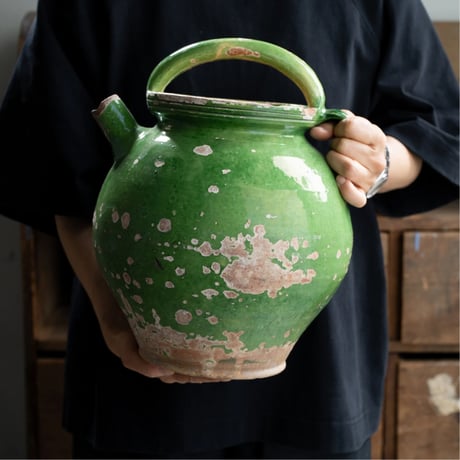 フランス　陶器　ポット　ボウル 7.jpg