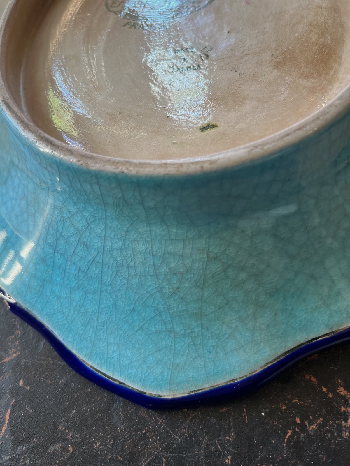 Emaux de Longwy オーバル深皿 | BOLT antique &brocante Emaux de Longwy オーバル深皿 | BOLT antique &brocante