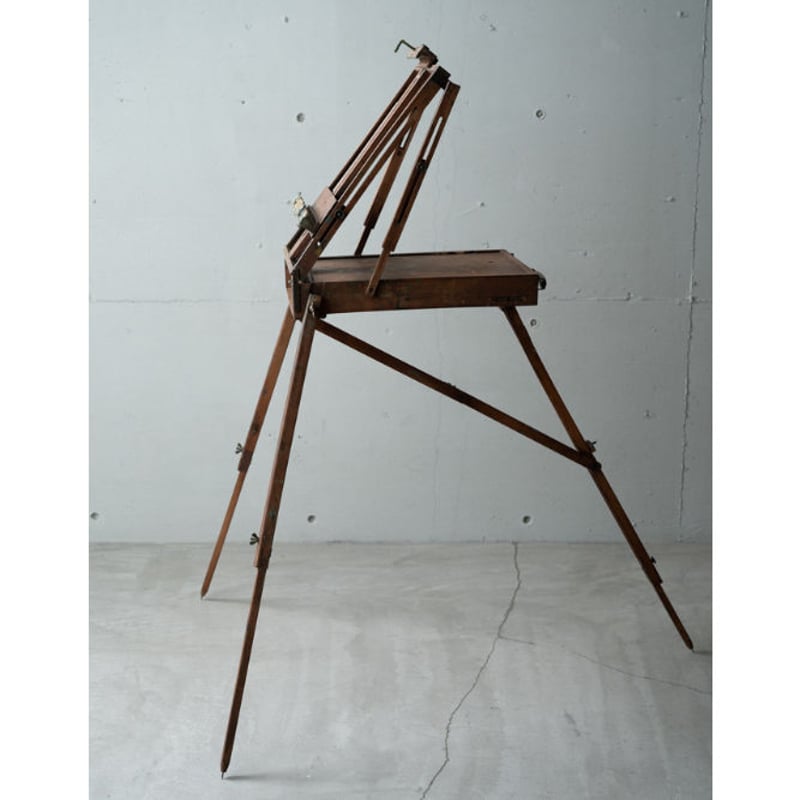 楽天市場】絵画用イーゼルの通販 昭和レトロ 古い昭和の木製 イーゼル