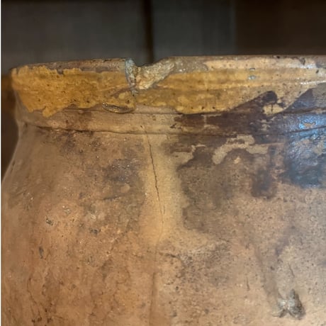 南仏陶器の両手壺・19世紀初頭