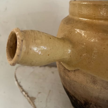 南仏陶器・19世紀片手ポット
