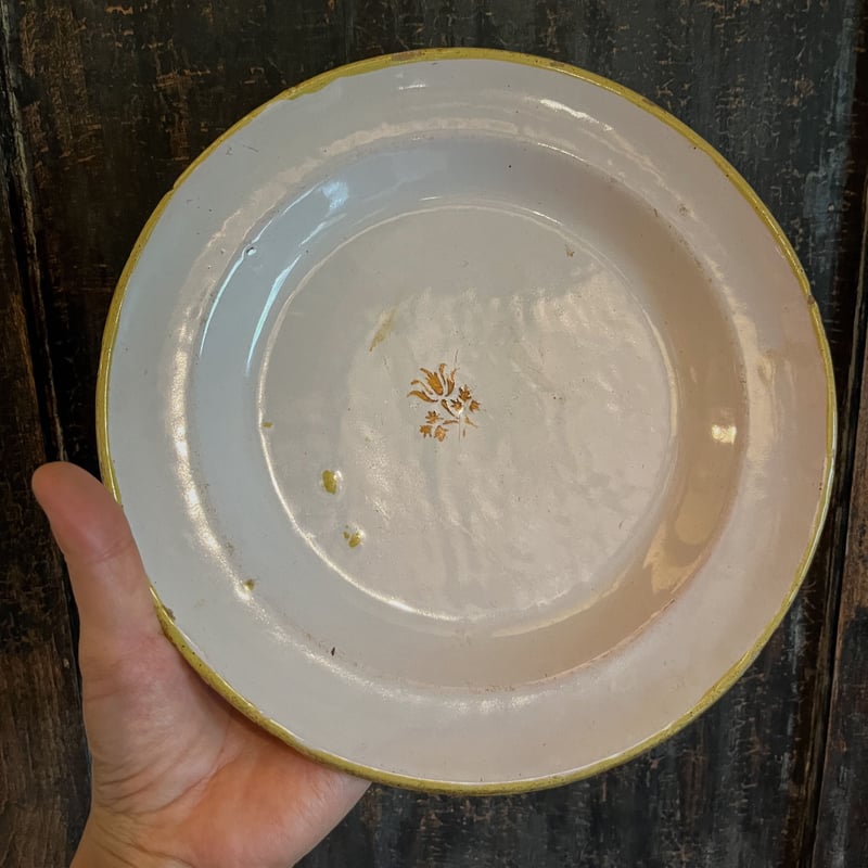 ムスティエ ヴァラージュ 小さなお花柄のお皿 φ22cm C ムスティエ ヴァラージュ 小さなお花柄のお皿 φ22cm C | chez