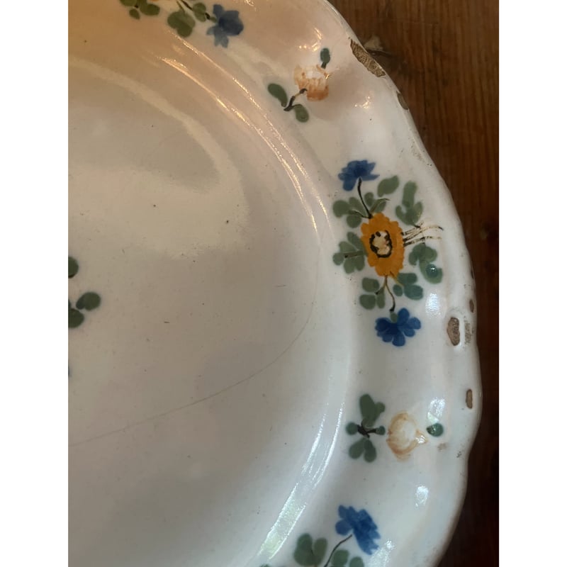 1800年代中期 ファイアンス・小花の絵付け | BOLT antique 1800年代中期 ファイアンス・小花の絵付け | BOLT antique