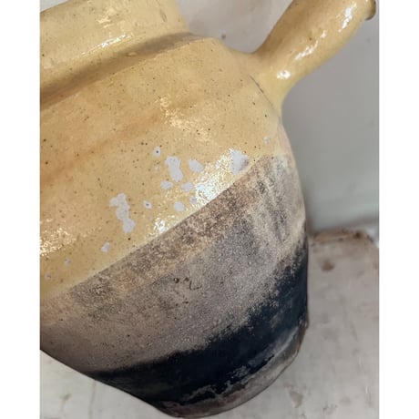 南仏陶器・19世紀片手ポット