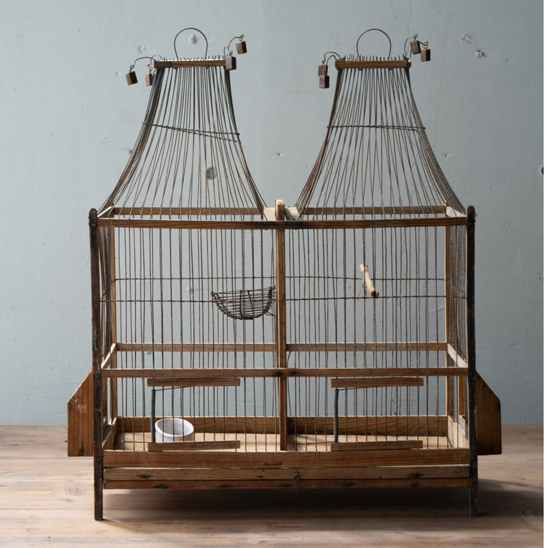 二つの小部屋二つの塔の鳥籠 | BOLT antique &brocante＋design