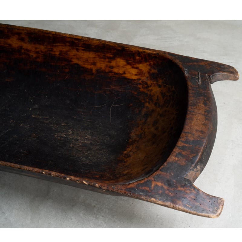 とても大きなDough bowl・木製のパンこね鉢 | BOLT antique &broca