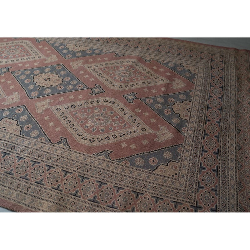 フランスアンティーク　段通　ラグ　大判 フランスアンティーク 段通 ラグ 大判 フランスアンティーク 段