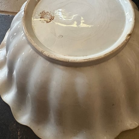 グリニー窯（GRIGNY）輪花サラディエΦ 31cm / Terre de Feu