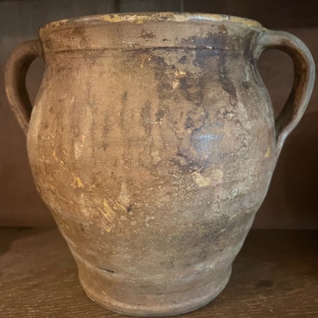 南仏陶器の両手壺・19世紀初頭