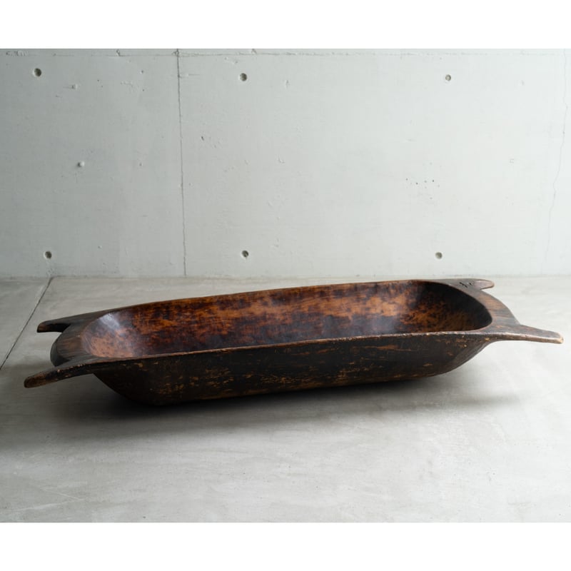 とても大きなDough bowl・木製のパンこね鉢 | BOLT antique &broca