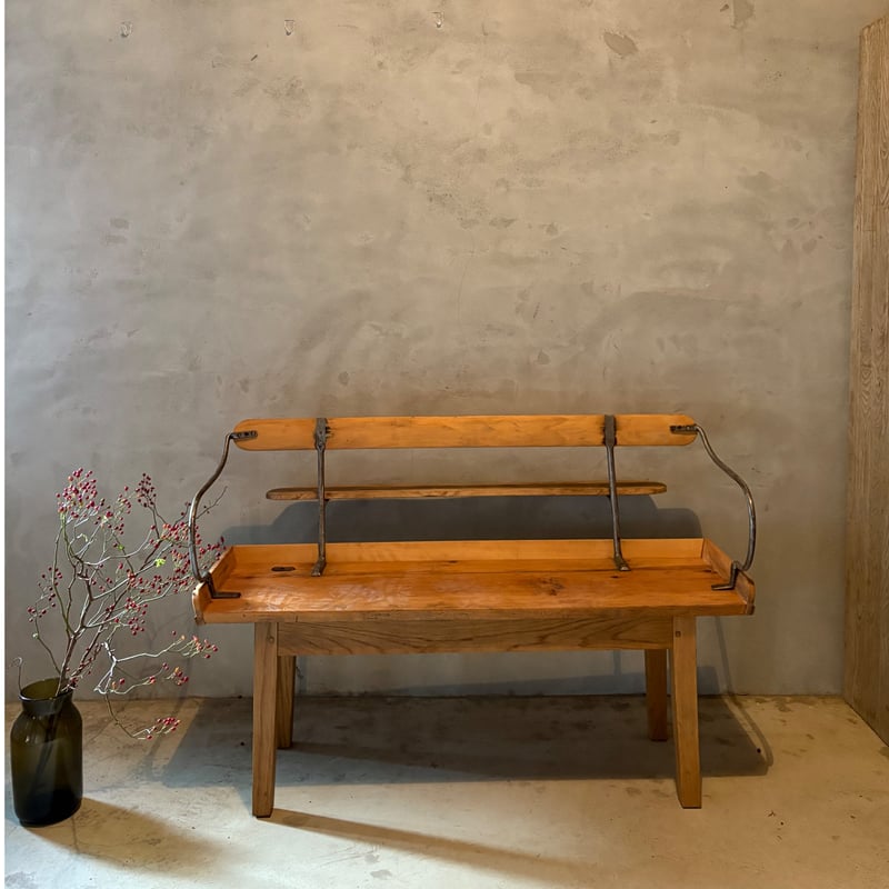 馬車の御者席だったベンチ | BOLT antique &brocante＋design