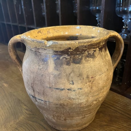 南仏陶器の両手壺・19世紀初頭