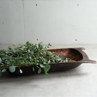 とても大きなDough bowl・木製のパンこね鉢