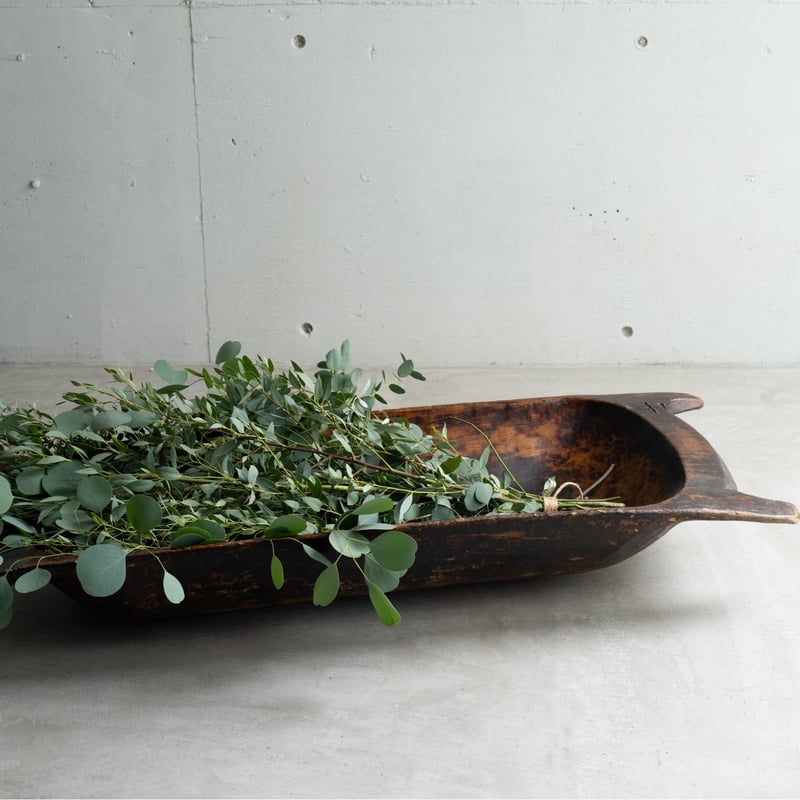 とても大きなDough bowl・木製のパンこね鉢 | BOLT antique &broca