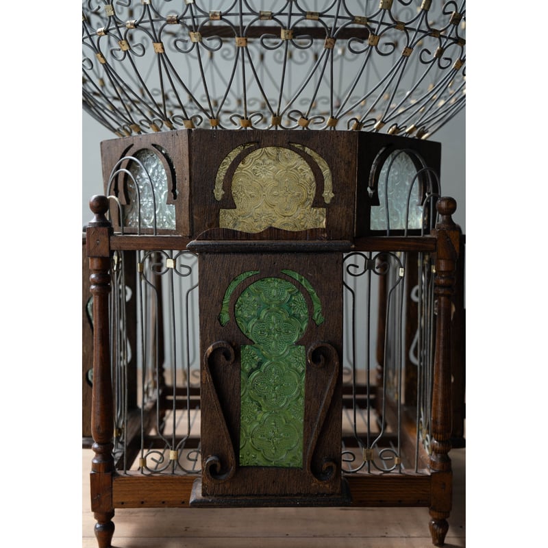 フレンチモロッカン・ガラスの窓の鳥籠 | BOLT antique &brocante＋design