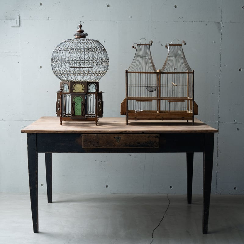 フレンチモロッカン・ガラスの窓の鳥籠 | BOLT antique &brocante＋design