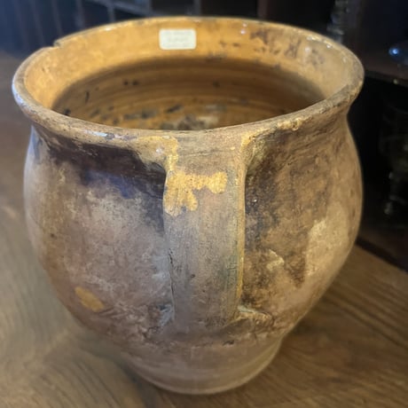 南仏陶器の両手壺・19世紀初頭
