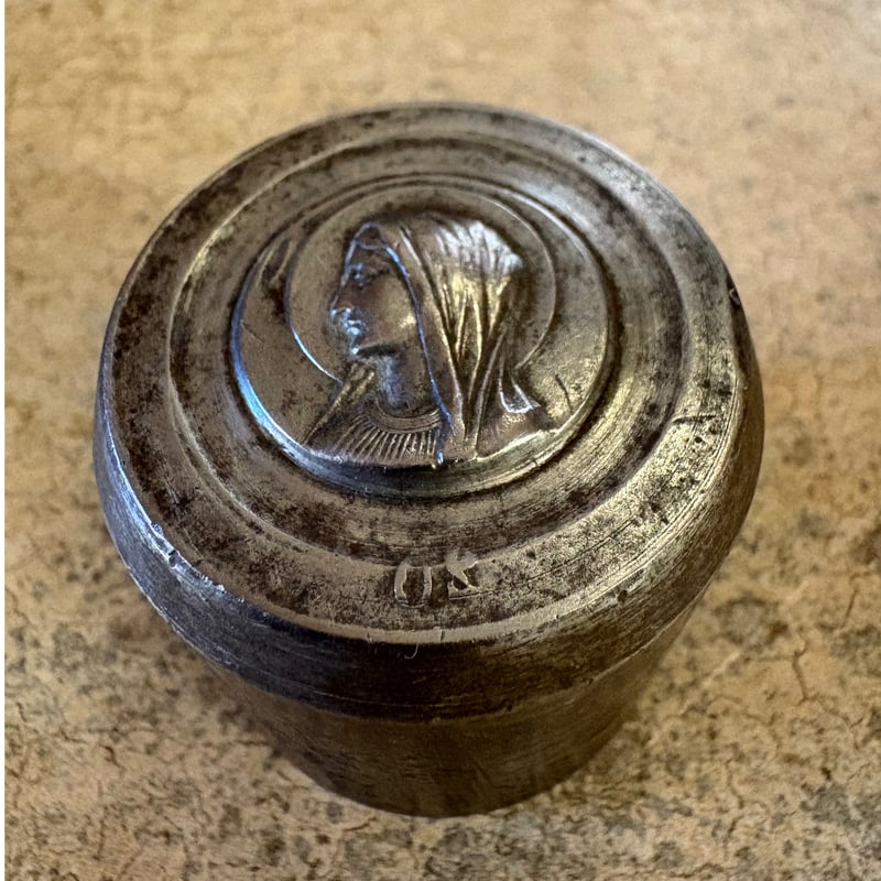 美品】Sabino サビノ オパールセント 聖母 マリア像 ぺーパー