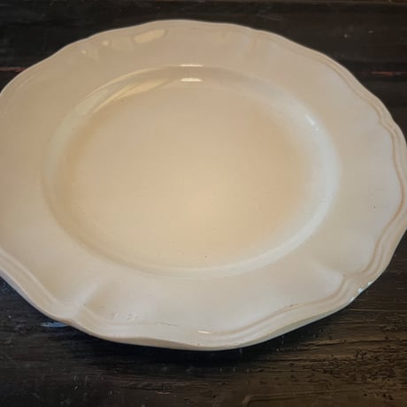 Digoin &Sarreguemines・花リムプレートΦ25cm