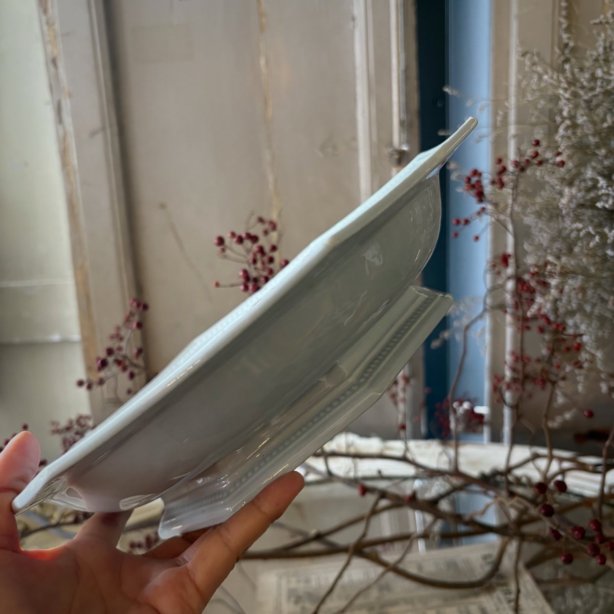 Montereau/オクトゴナル/コンポティエ/31.5cm | BOLT antique &