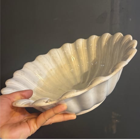 グリニー窯（GRIGNY）輪花サラディエΦ 31cm / Terre de Feu