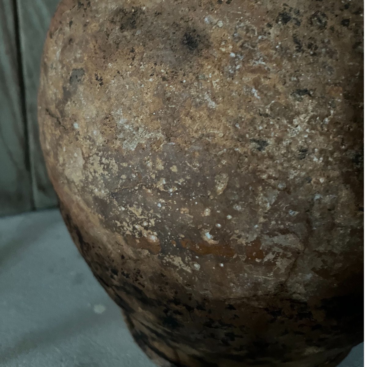 南仏窯の保存用壺・19世紀初頭France/H34cm | BOLT antique &bro
