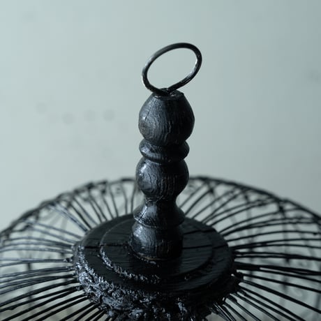 フランスアンティーク黒い鳥籠