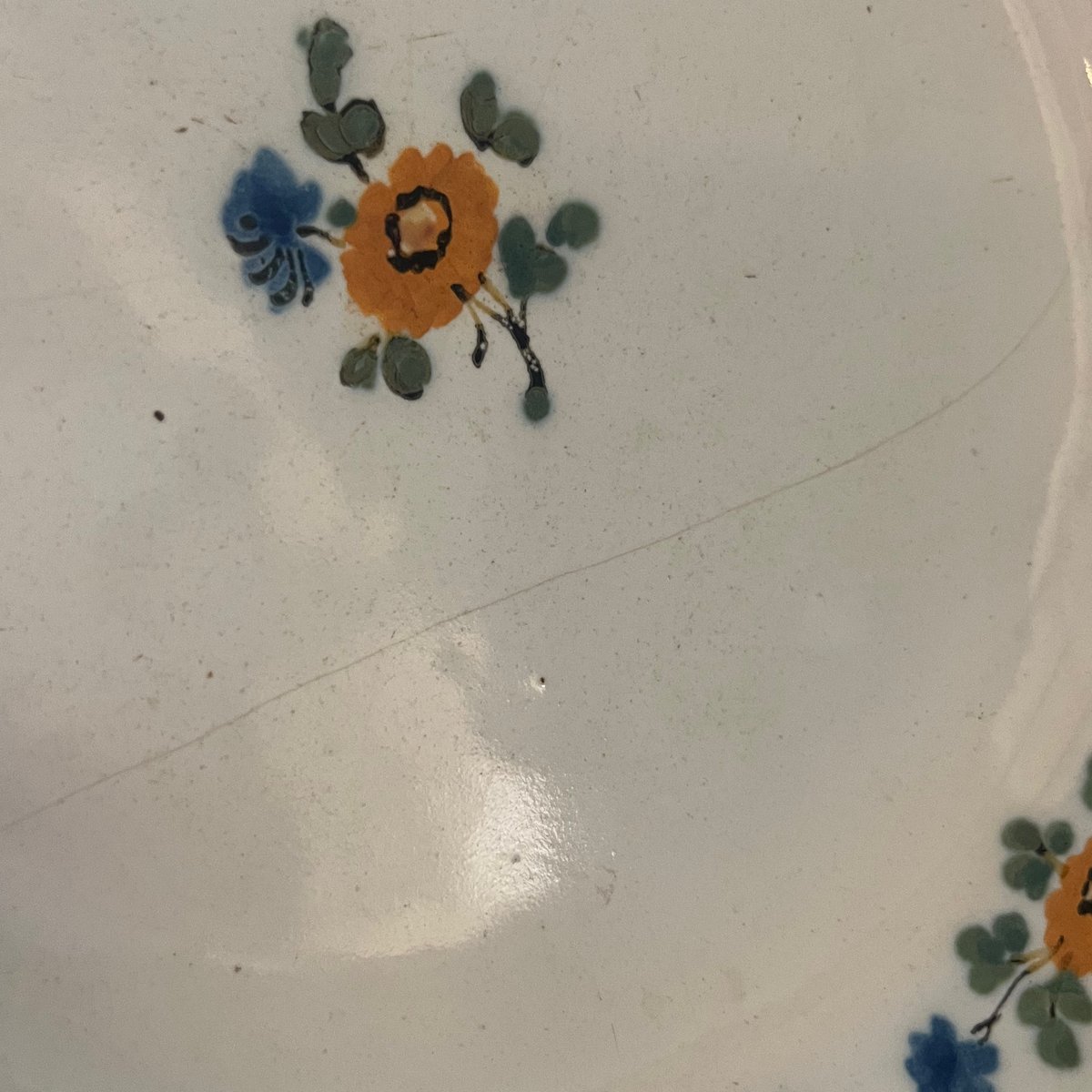 1800年代中期 ファイアンス・小花の絵付け | BOLT antique &brocante