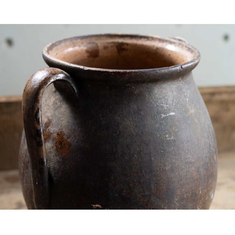 19世紀France コンフィポットNoir H24cm | BOLT antique &br