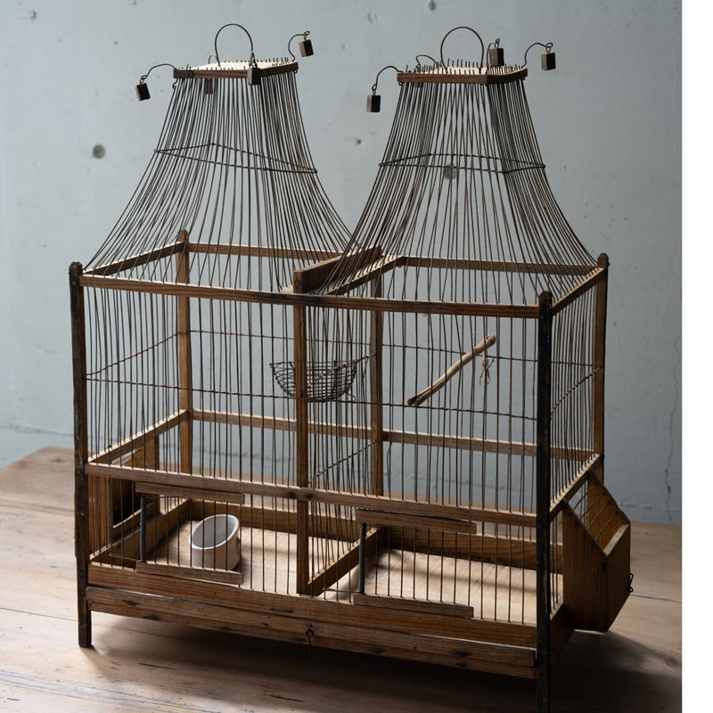 二つの小部屋二つの塔の鳥籠 | BOLT antique &brocante＋design