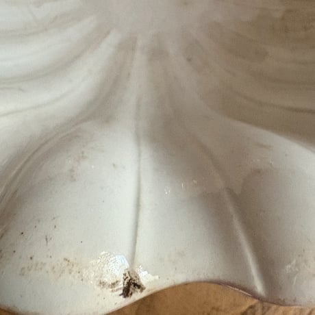 グリニー窯（GRIGNY）輪花サラディエΦ 31cm / Terre de Feu