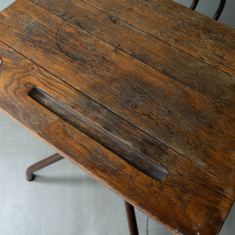 FRANCE 1920 スクールデスクとチェアー | BOLT antique &brocan