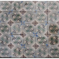 アンティークタイル・すずらん・１m2(25枚）