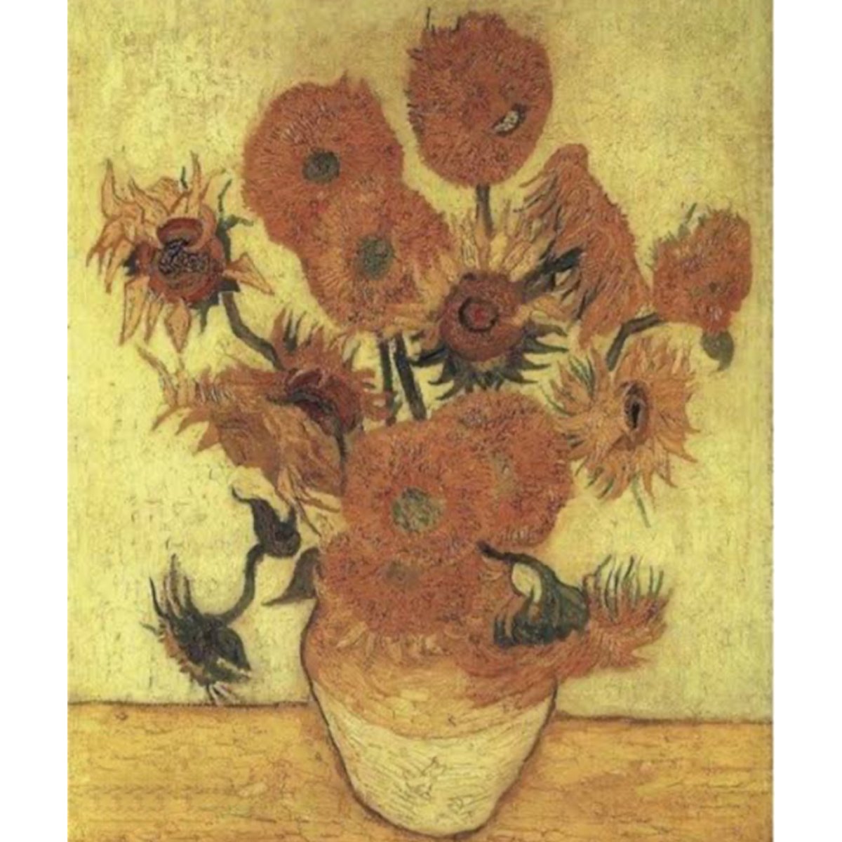 骨董品・手工芸品】ゴッホのひまわり ミニチュアティーポット ゴッホの