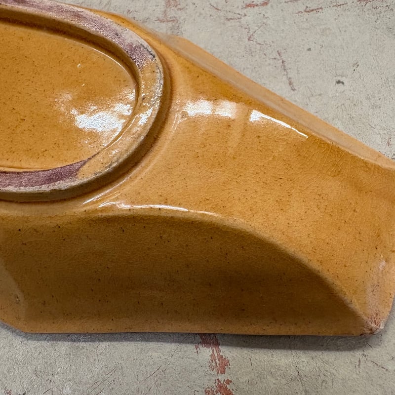 オクトゴナル ラヴィエ フランス 南仏陶器 緑釉 A 南仏陶器 中