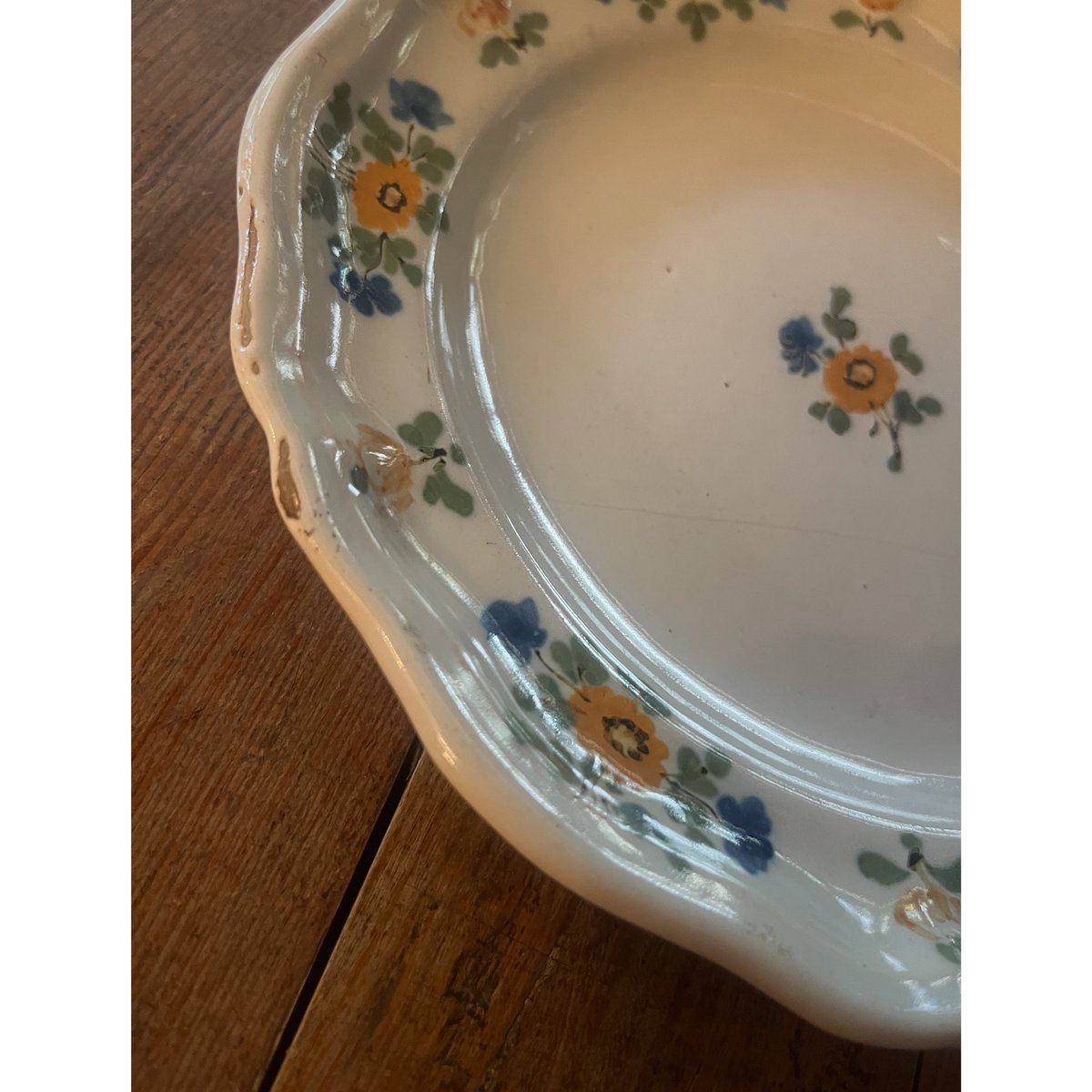 1800年代中期 ファイアンス・小花の絵付け | BOLT antique &brocante
