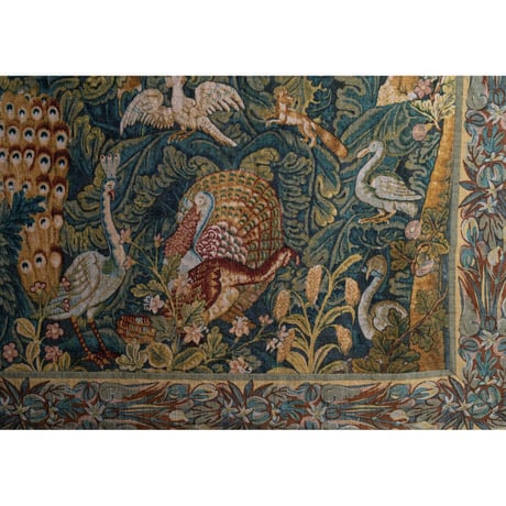 Bestiaire ‥ベスティエール／動物寓意集．180×170cm（オービュッソン・スタイル）