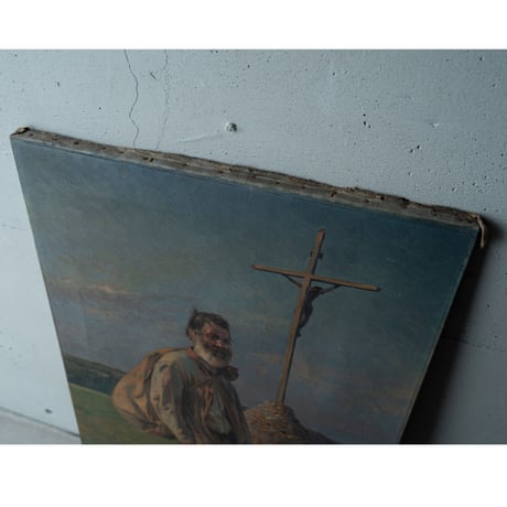 旅する羊飼い・1903年・H.Wirth画・H88cm