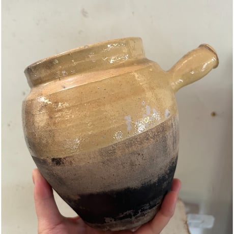 南仏陶器・19世紀片手ポット