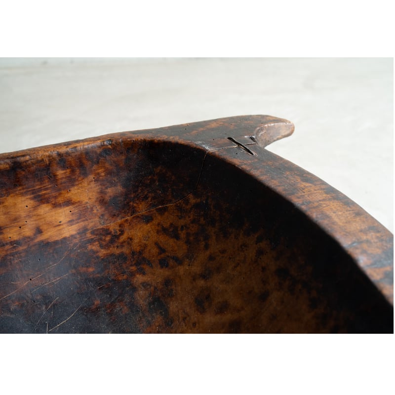 とても大きなDough bowl・木製のパンこね鉢 | BOLT antique &broca