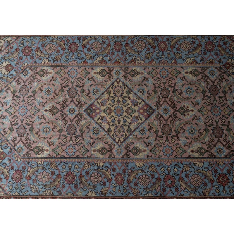 フランスアンティーク 段通 ラグ 大判 フランスアンティーク 段通 ラグ